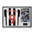 Callum Wilson Signed Newcastle United 22-23 Shirt Classic Frame