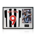 Callum Wilson Signed Newcastle United 22-23 Shirt Classic Frame