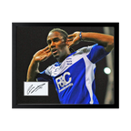 Cameron Jerome Signed Birmingham City Cut Deluxe Mount Frame