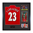 Jamie Carragher Signed Liverpool Shirt Elite Frame