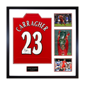Jamie Carragher Signed Liverpool Shirt Elite Frame