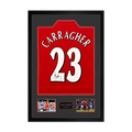 Jamie Carragher Signed Liverpool Shirt Premium Frame