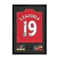 Santi Cazorla Signed Arsenal Shirt Premium Frame (ACG Cert)