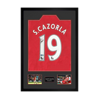 Santi Cazorla Signed Arsenal Shirt Premium Frame (ACG Cert)