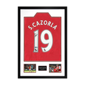 Santi Cazorla Signed Arsenal Shirt Premium Frame (ACG Cert)