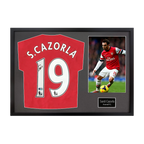 Santi Cazorla Signed Arsenal Shirt Classic Frame (ACG Cert)