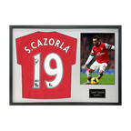 Santi Cazorla Signed Arsenal Shirt Classic Frame (ACG Cert)
