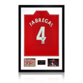 Cesc Fàbregas Signed Arsenal Shirt Premium Frame (ACG Cert)