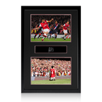 Cesc Fàbregas Signed Arsenal Plaque Iconic Frame