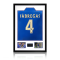Cesc Fàbregas Signed Chelsea Shirt Premium Frame (ACG Cert)