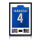 Cesc Fàbregas Signed Chelsea Shirt Premium Frame (ACG Cert)