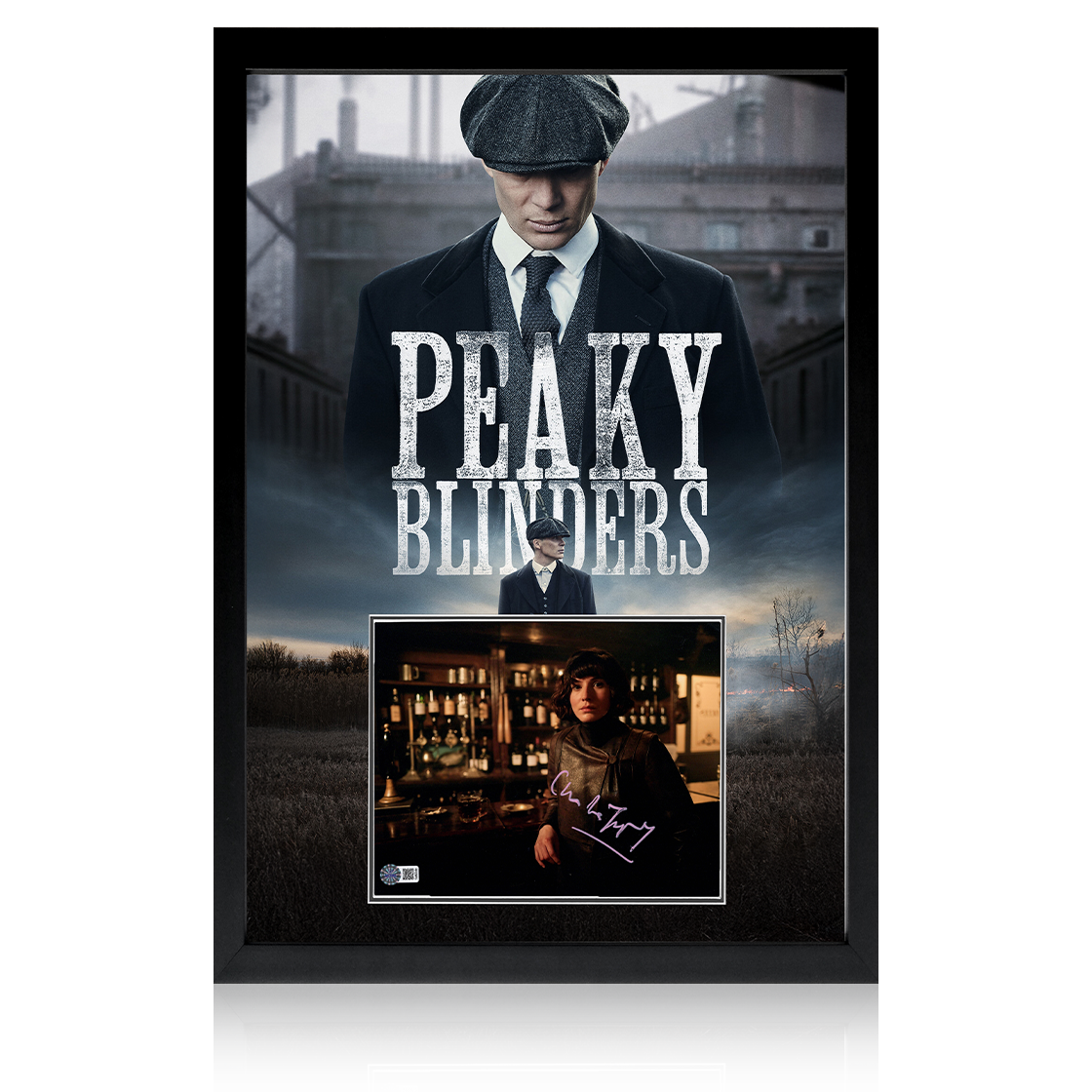 Charlie Murphy Signed Peaky Blinders Image Iconic Frame (AFTAL Authentication)