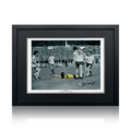 Charlie George Signed Arsenal Image Compact Frame