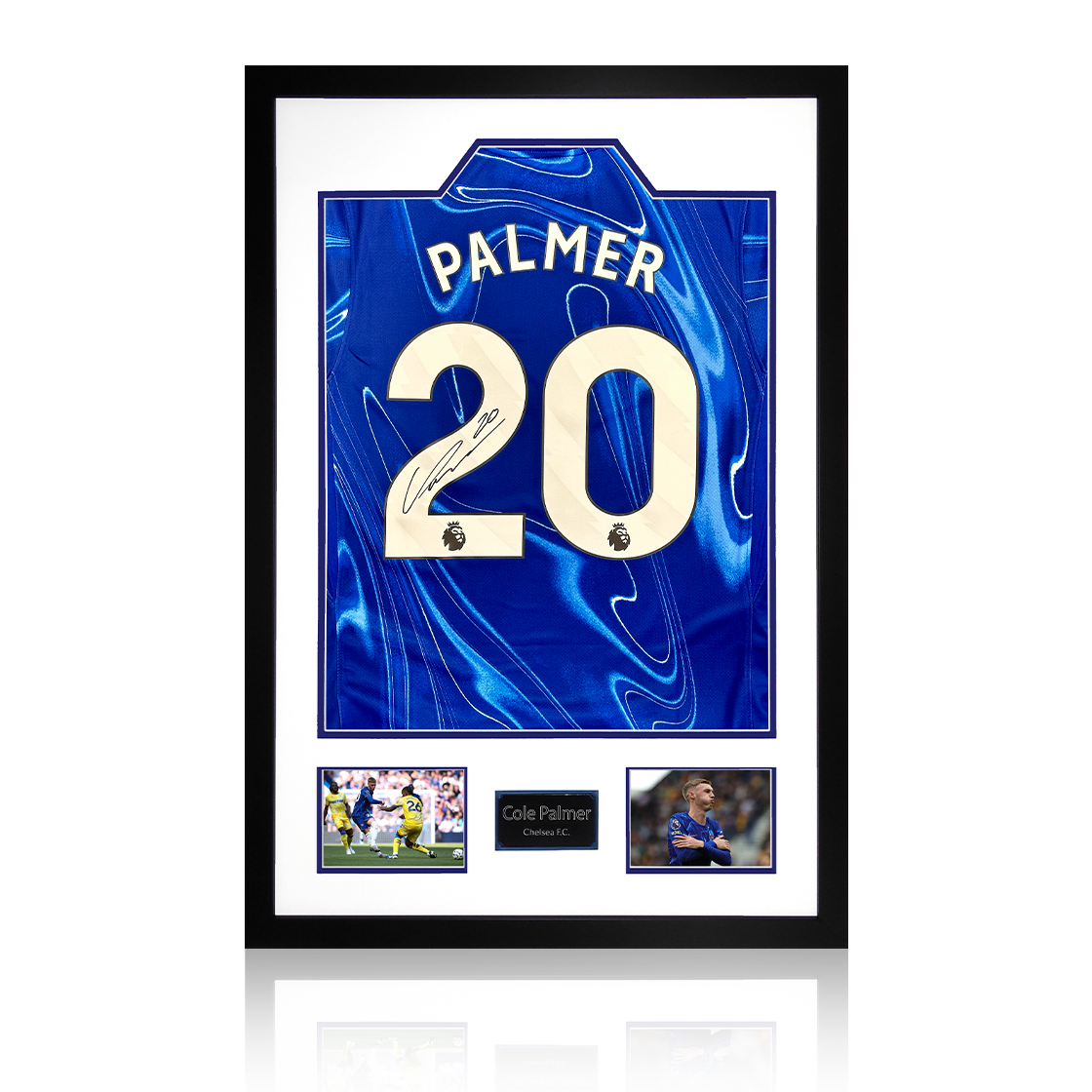 Cole Palmer Signed Chelsea 24/25 Shirt Premium Frame