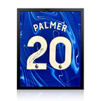 Cole Palmer Signed Chelsea 24/25 Shirt Compact Frame