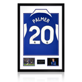 Cole Palmer Signed Chelsea Shirt Premium Frame