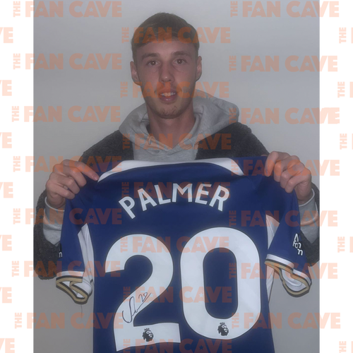 Cole Palmer Signed Chelsea Shirt Premium Frame
