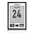Cole Palmer Signed England Shirt Premium Frame