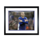 Cole Palmer Signed Chelsea Image Deluxe Mount Frame