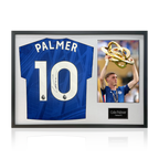 Cole Palmer Signed Chelsea Shirt Classic Frame