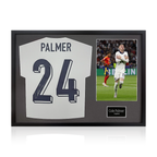 Cole Palmer Signed England Shirt Classic Frame