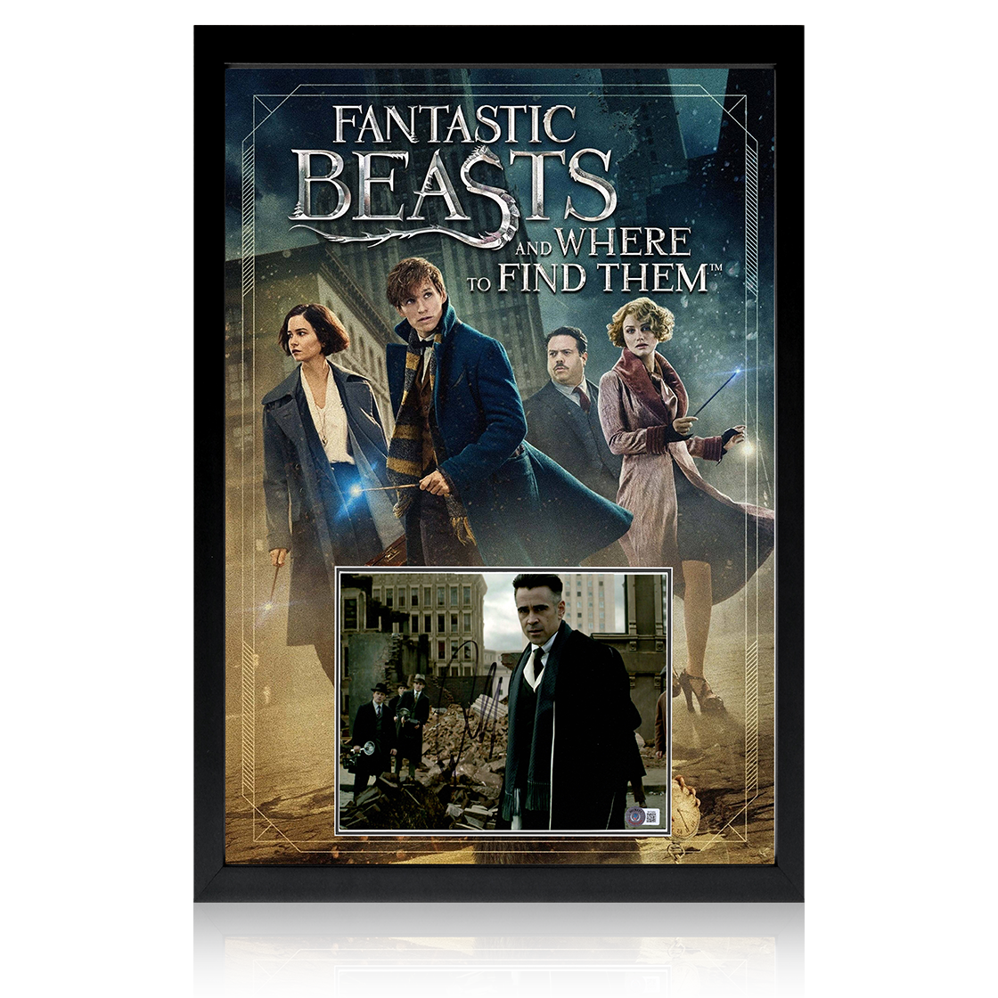 Colin Farrell Fantastic Beasts and Where To Find Them Image Iconic Frame (Beckett)