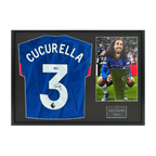 Marc Cucurella Signed Chelsea Shirt Classic Frame (ACG Cert)
