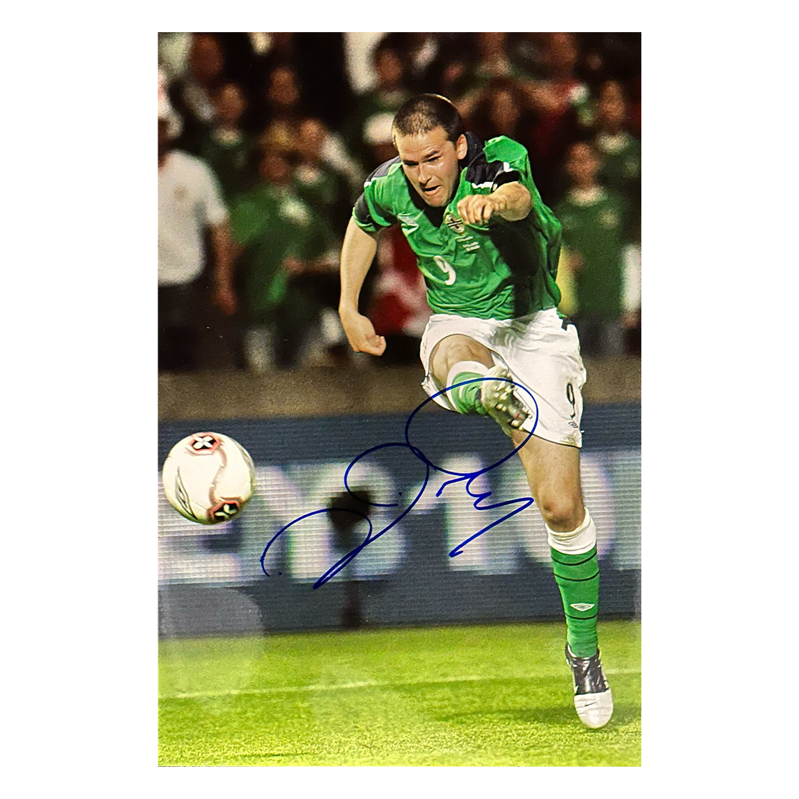 David Healy Northern Ireland Signed 12x8 Photo 4