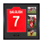 Kenny Dalglish Signed Liverpool Shirt Elite Frame