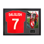 Kenny Dalglish Signed Liverpool Shirt Classic Frame