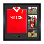 Kenny Dalglish Signed Liverpool Shirt Elite Frame