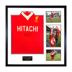 Kenny Dalglish Signed Liverpool Shirt Elite Frame