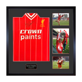 Kenny Dalglish Signed Liverpool Shirt Elite Frame