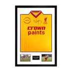 Kenny Dalglish Signed Liverpool Shirt Premium Frame
