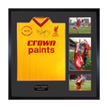 Kenny Dalglish Signed Liverpool Shirt Elite Frame