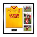 Kenny Dalglish Signed Liverpool Shirt Elite Frame