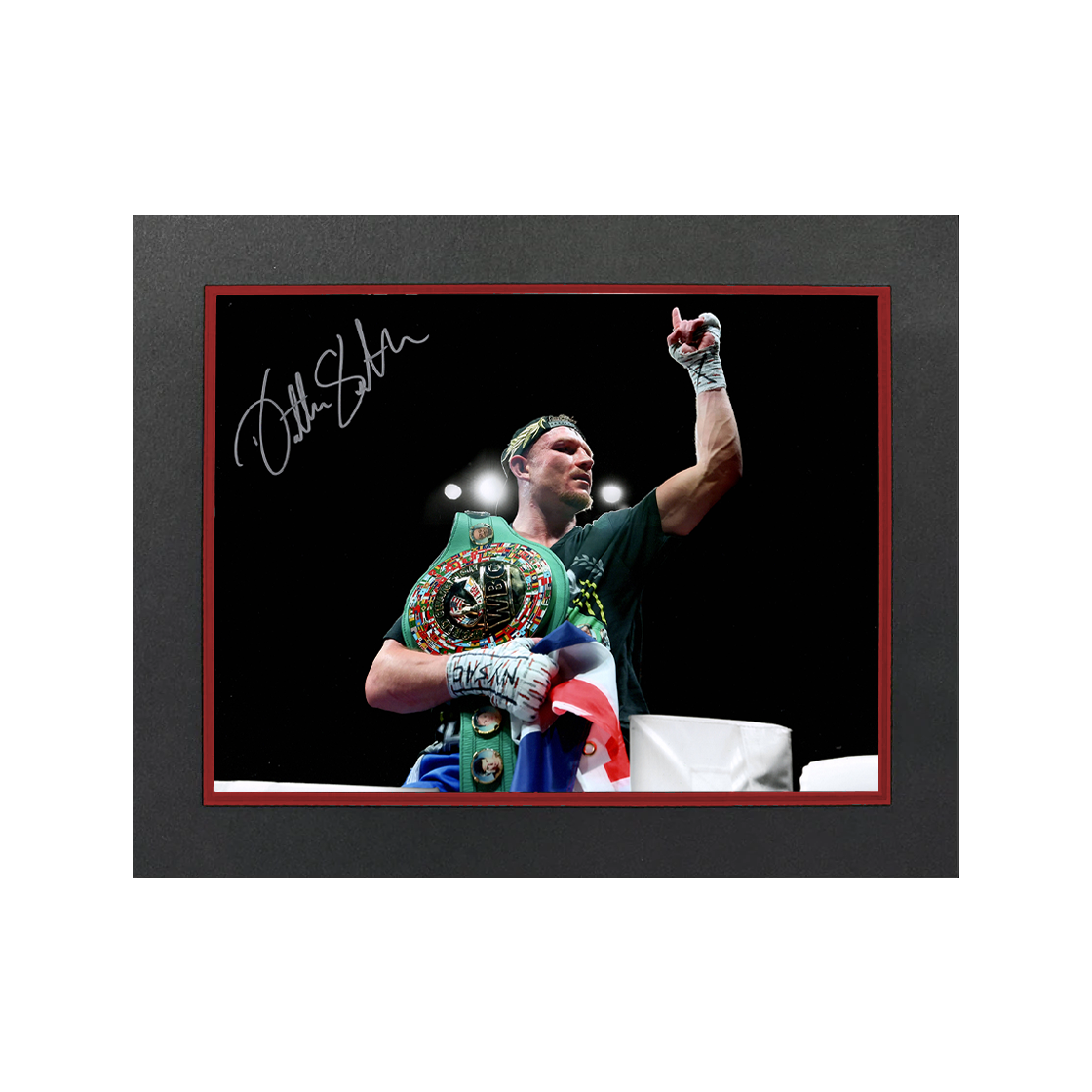 Dalton Smith Signed 16x12 Image Deluxe Mount