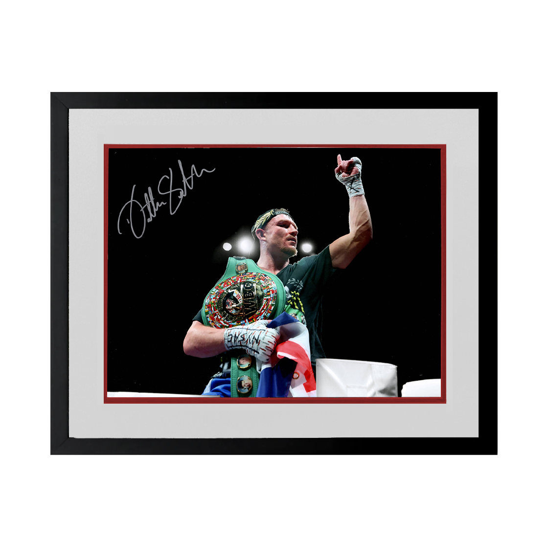 Dalton Smith Signed 16x12 Image Deluxe Mount Frame