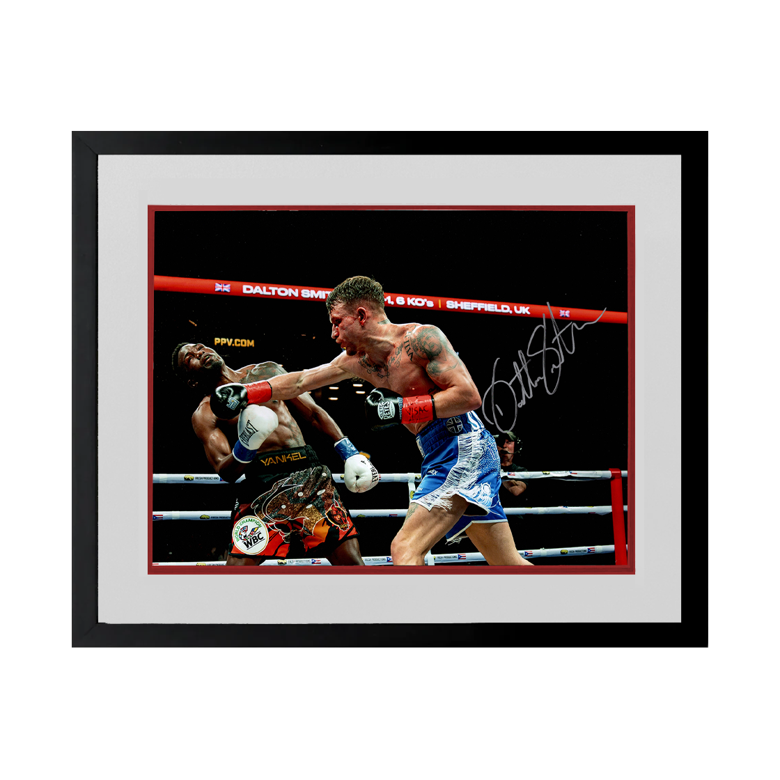 Dalton Smith Signed 16x12 Image Deluxe Mount Frame