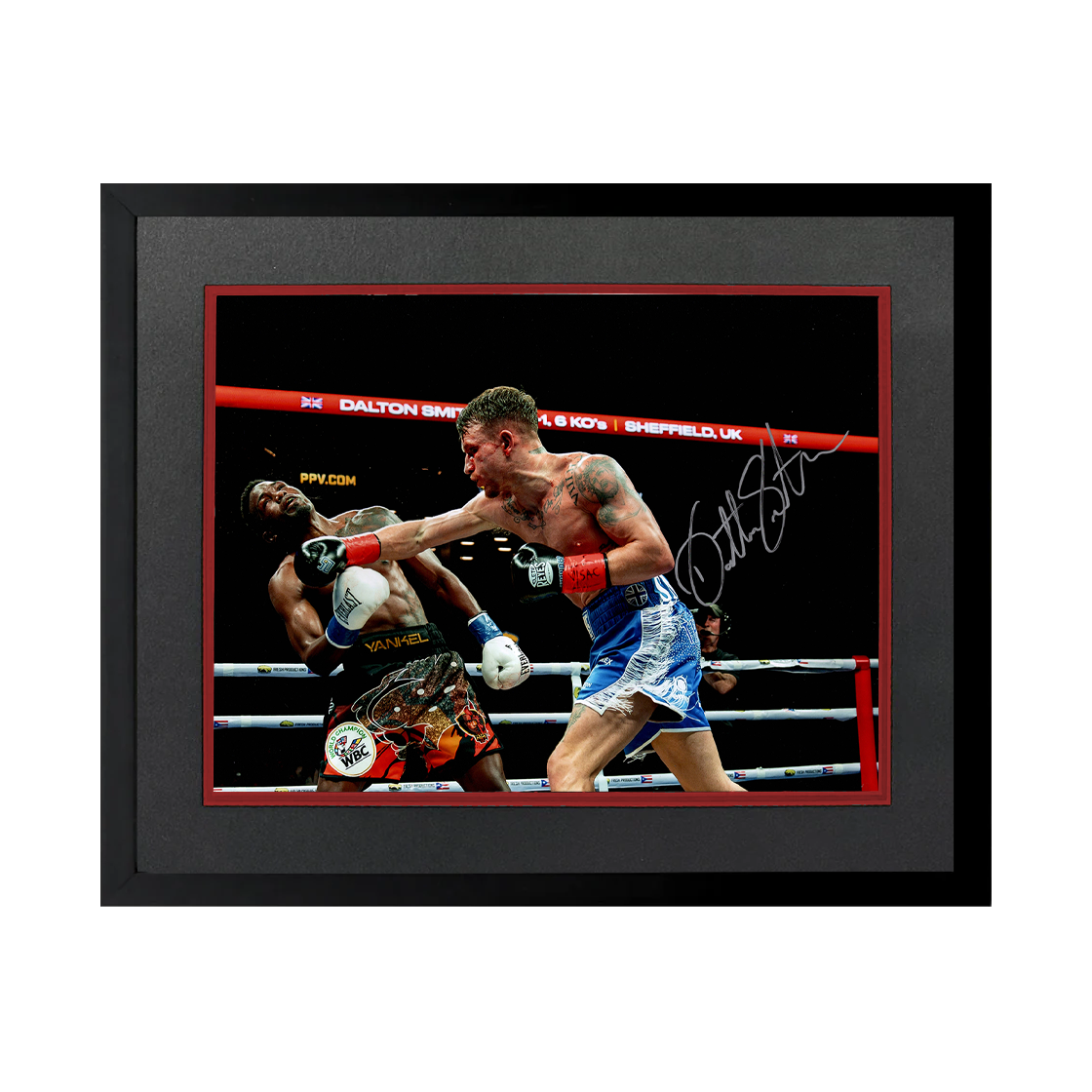 Dalton Smith Signed 16x12 Image Deluxe Mount Frame