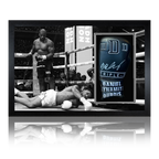 Daniel Dubois Signed Black Glove Iconic Frame