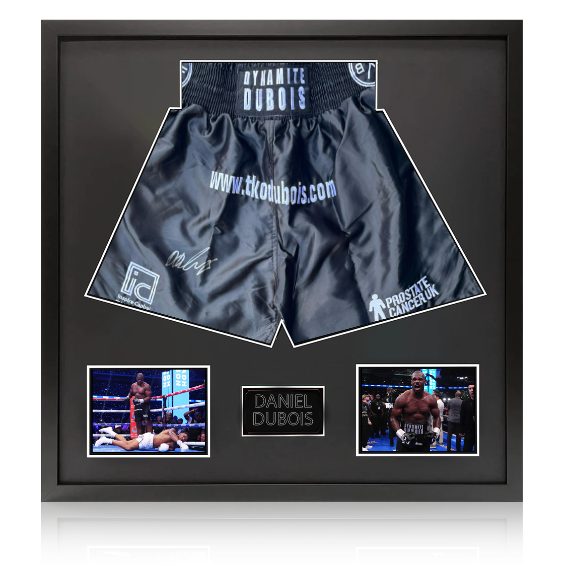 Daniel Dubois Signed Shorts Elite Frame