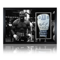 Daniel Dubois Signed White Glove Iconic Frame