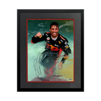 Daniel Riccardo Signed 16x12 Image Deluxe Mount Frame