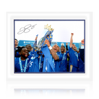 Danny Simpson Signed Leicester City Image Deluxe Mount