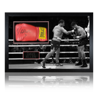 Dave Allen Signed Red Glove Iconic Frame