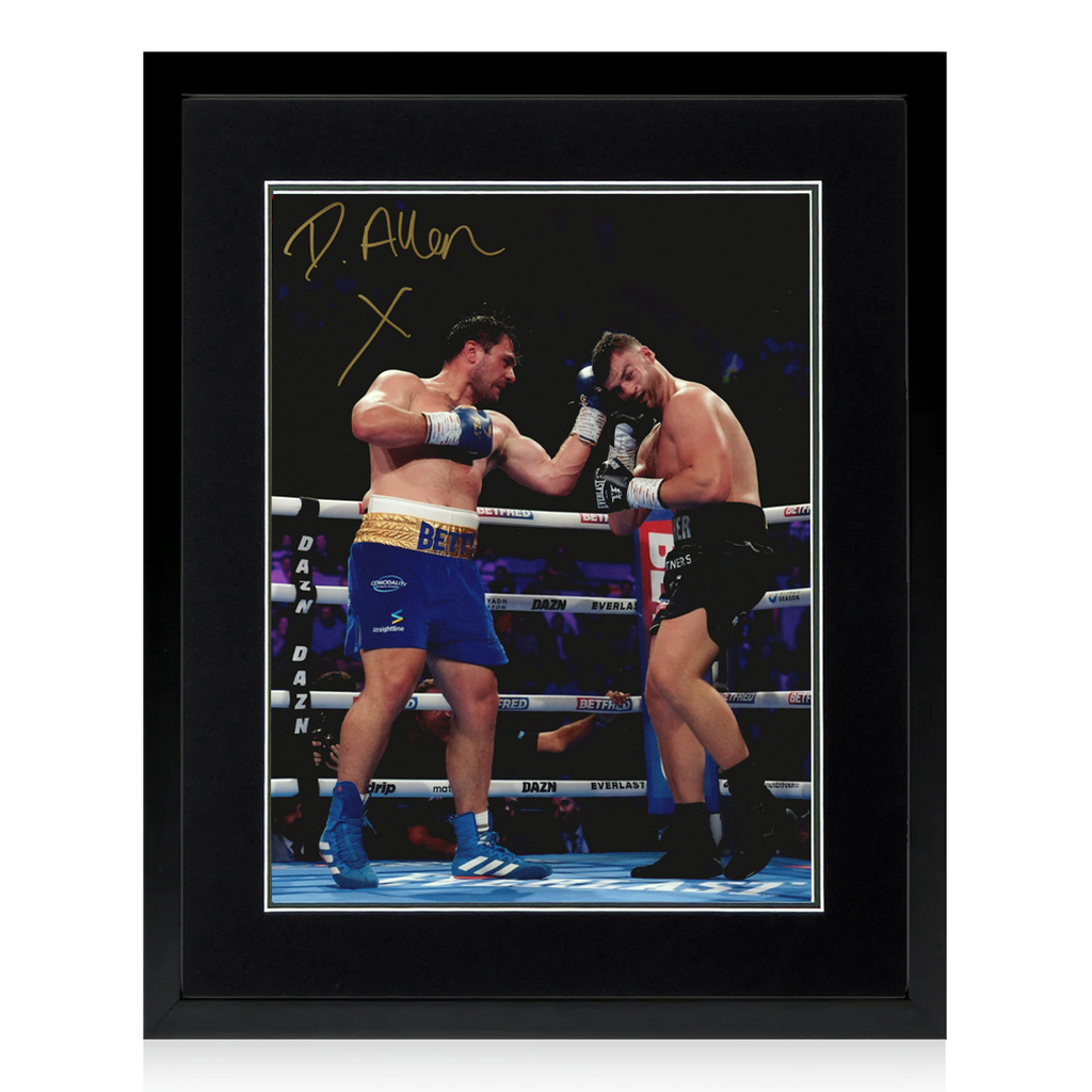 Dave Allen Signed Image Deluxe Mount Frame