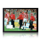 Dave Bassett Signed Sheffield United Cut Iconic Frame