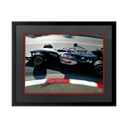 David Coulthard Signed 16x12 Image Deluxe Mount Frame