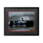 David Coulthard Signed 16x12 Image Deluxe Mount Frame (ACG Cert)